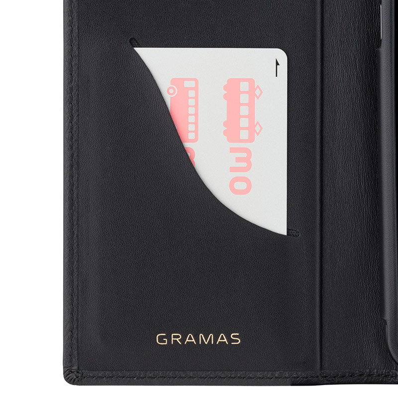 Italian Genuine Leather Book Case｜GRAMAS（グラマス）: iPhone 
