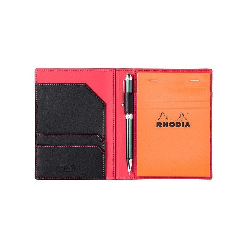 RHODIA メモパッド レザーカバー(ロディアメモカバー)｜GRAMAS（グラマス）: iPhoneケース・革小物ブランド