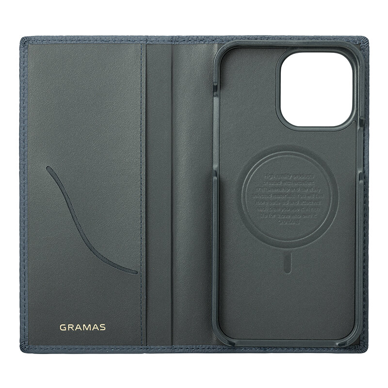 人気商品 gramas iPhone 14promax 本革ケース ミュージアムカーフ 