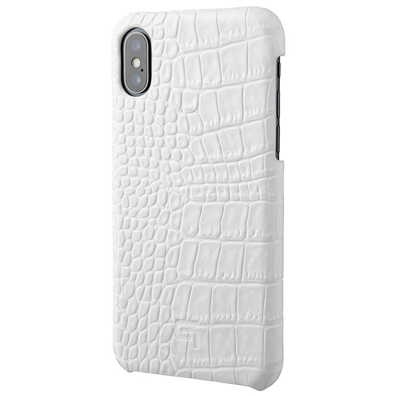 Croco Patterned Genuine Leather Shell Case ｜GRAMAS（グラマス）: iPhoneケース・革小物ブランド