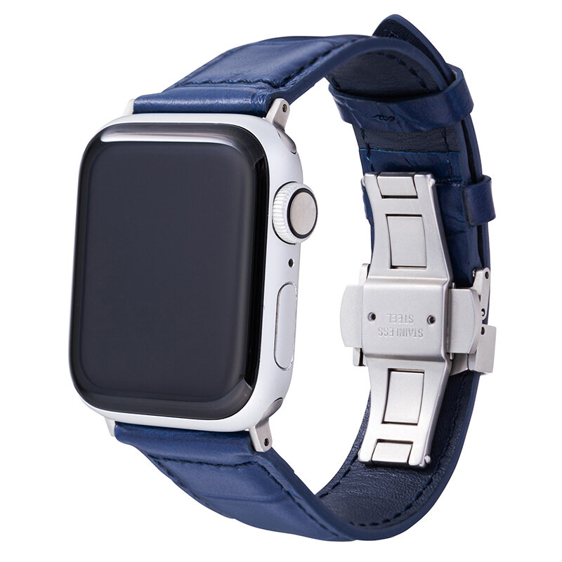 Apple Watch レザー　アイボリー　44ミリ用　Dバックル