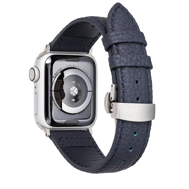 Gp Apple Watch レザーバンド　ジルコニアケース　セット